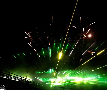 Inspiration - Lichtertanz der Elemente - jedes Jahr an der Seebrücke in Zingst 