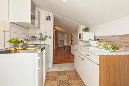 Gartenhaus der Villa See-Eck - Whg. Seepferdchen - Küchenzeile