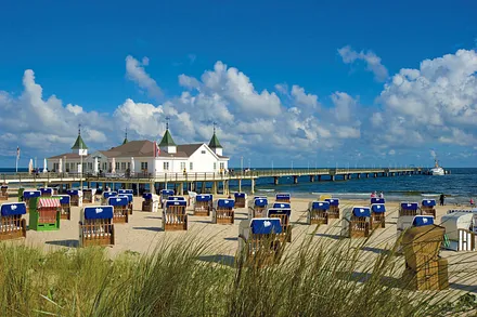 Strand und Seebrücke Ahlbeck