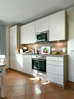 Komplett ausgestattete Küche