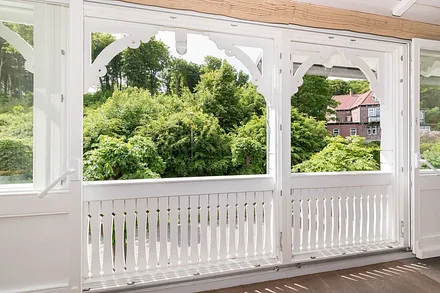 Blick aus dem Wintergarten