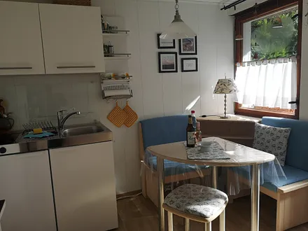 Sitzecke in  kleiner Küche 