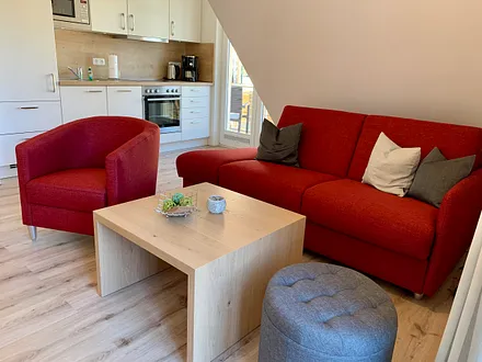 komfortable Sitzgruppe für 3 Personen