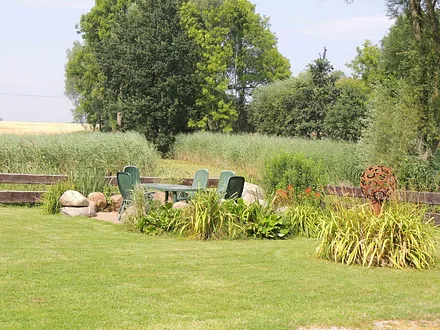 Steinkreis zum Relaxen, Grillen...