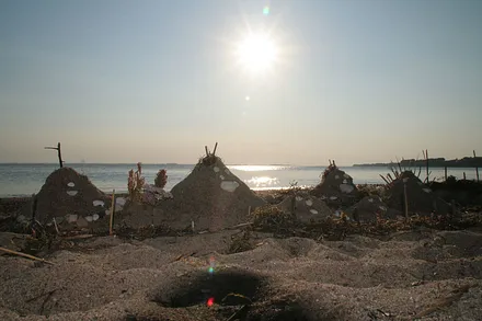 Naturstrand Palmer Ort schnell erreichbar  