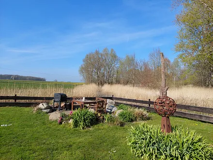 Steinkreis zum Relaxen, Grillen...