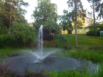 Das Haus Bergsegen am Park.