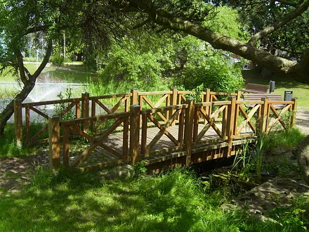 Attraktion am nahegelegenen Park