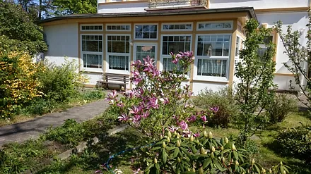 Sitzecke am Vorgarten