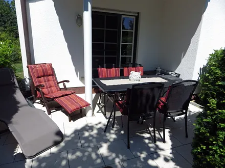 Gemütliche Sonnenterrasse