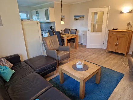 Blick ins Wohnzimmer