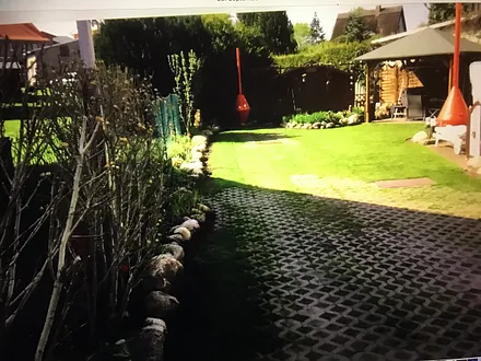 Parkplatz vor dem Haus