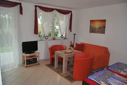 hell und freundliche Sitzecke