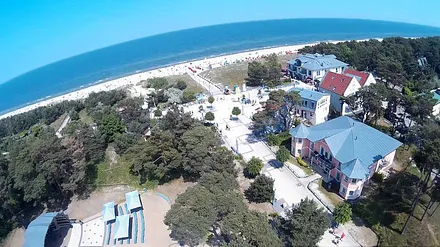 nur eine Gehminute zum Strand von Trassenheide