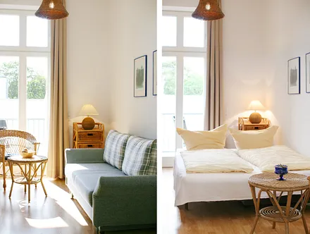 zweites Zimmer mit Schlafcouch