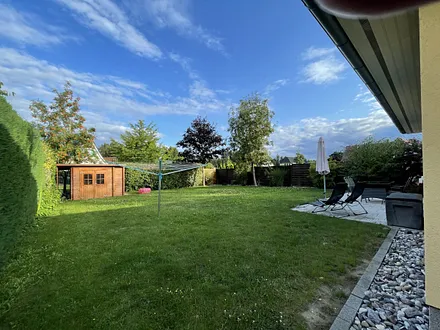 viel Platz im großen Garten 