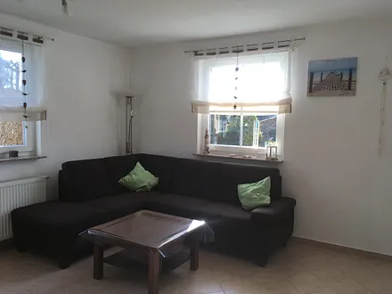 Wohnbereich mit Polsterecke