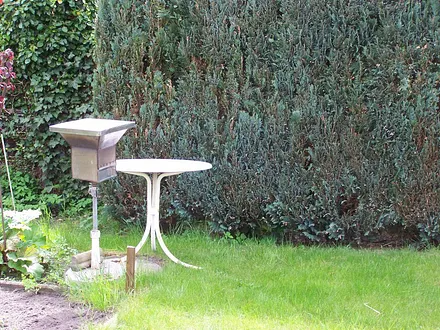 Grillmöglichkeit neben der Terrasse