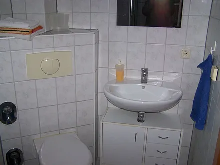 Bad mit Fußbodenheizung