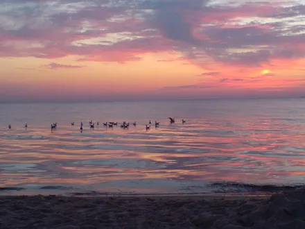 oder Sonnenaufgänge  