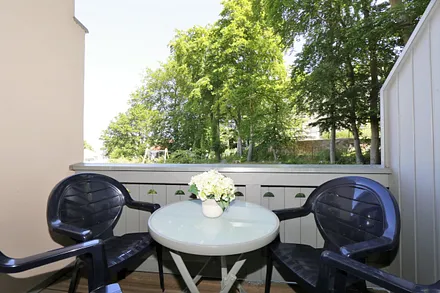 Balkon am Schlafzimmer