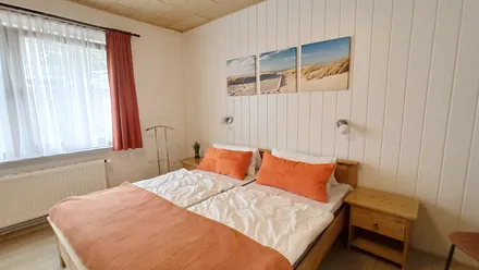im Schlafzimmer