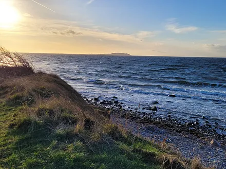 Blick auf die Insel Hiddensee