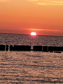 Der fußläufige Naturstrand