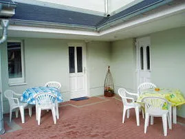 Sitzplatz im Eingangsbereich