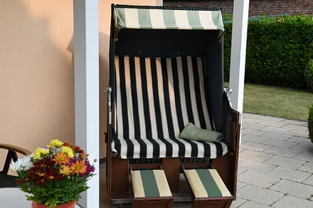 Abendsonne auf der Terrasse