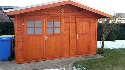 Gartenhaus für Fahrräder