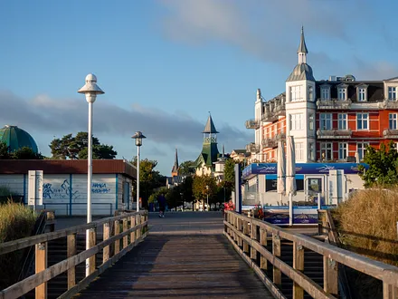 Zinnowitz an der Seebrücke