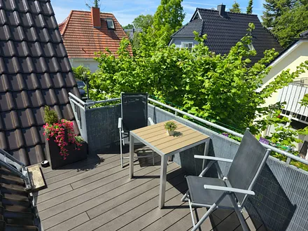 Sonnige Dachterrasse
