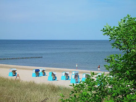 Strand in Bansin auf Usedom
