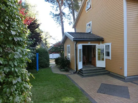 Blick in den Wintergarten Ferienhaus Tabea