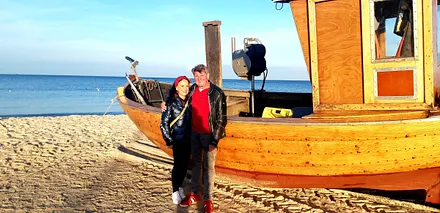 Ihre Vermieter Frank und Ramona wünschen einen zauberhaften Urlaub am Meer