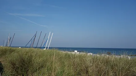 Der STRAND ist nur einen Steinwurf entfernt