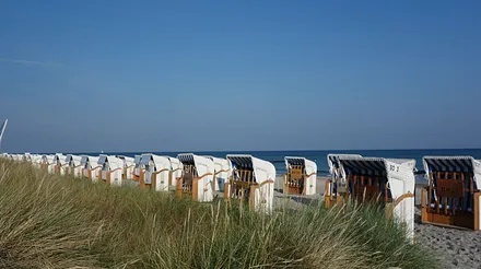 ... Sie können also morgens die Ersten sein.