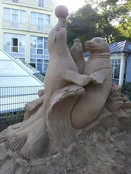 Sand-Skulpturen