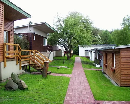 Blick in die Wohnanlage