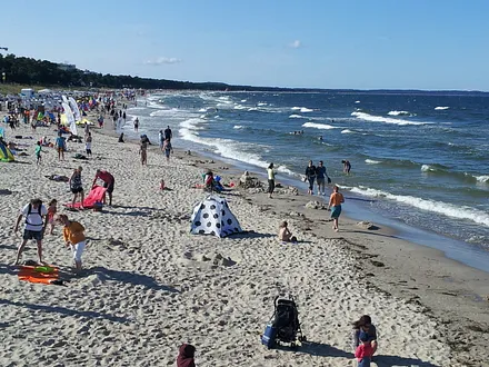 feinsandiger breiter Strand
