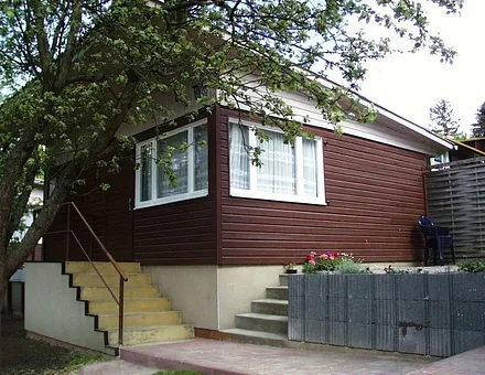 Bungalow Nr.6 mit seitlicher Terrasse