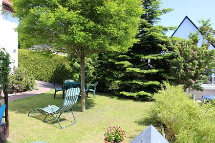 Sitzbereich im Garten