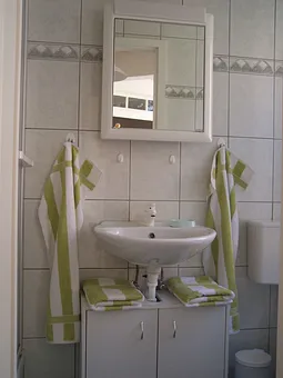 Duschbad mit WC und Fenster