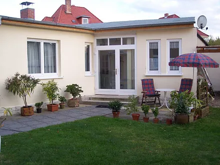 Außenbereich mit Sitzecke