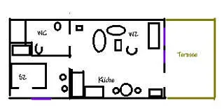 Grundriß Ferienhaus
