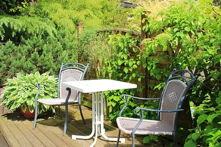 Terasse mit Sitzplatz