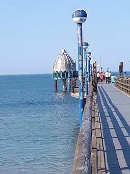   Tauchgondel an der Seebrücke