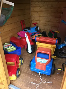 Fahrzeuge, Fahrrad, Bollerwagen 