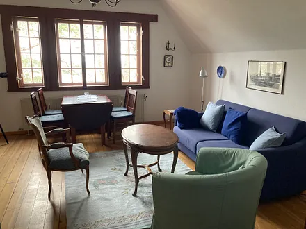 Wohnzimmer mit Meerblick